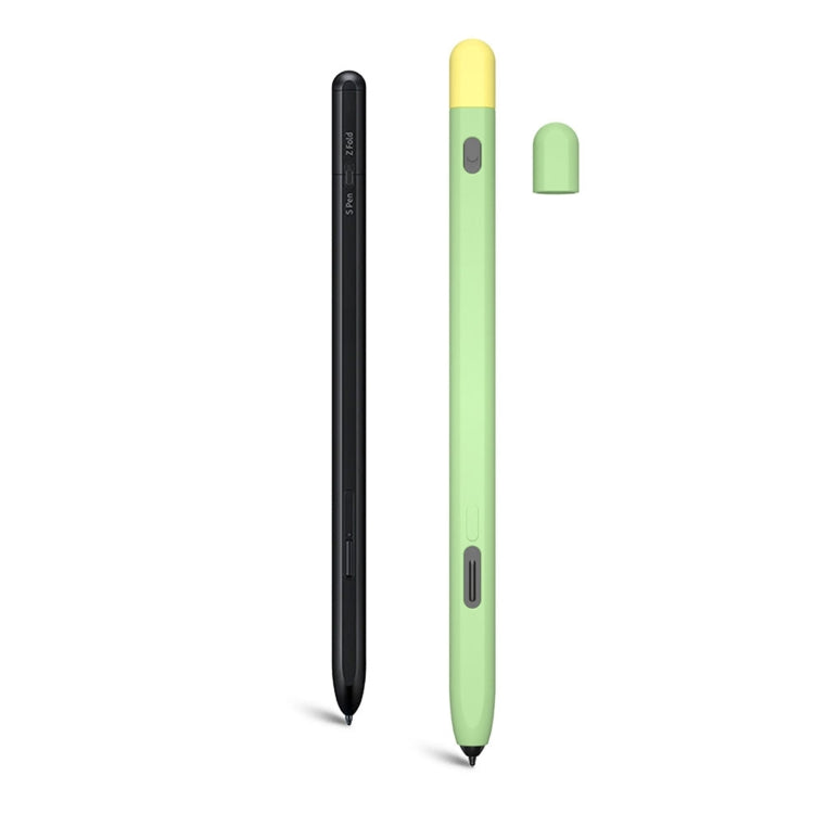 Contrasting Color Series Liquid Silicone Protective Case For Samsung Galaxy Tab S Pen Pro
