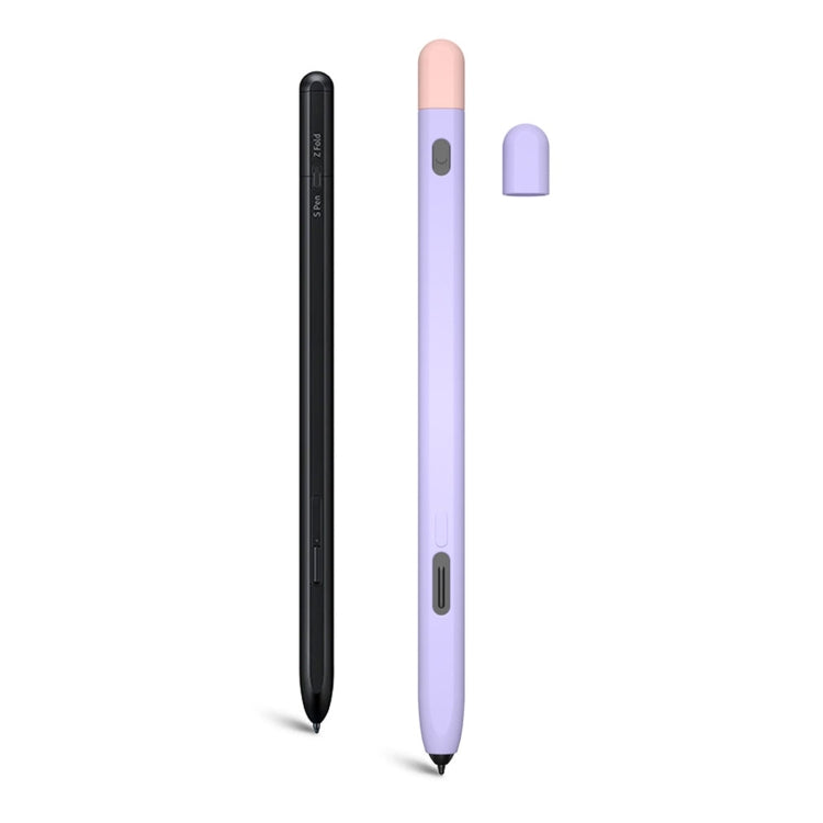 Contrasting Color Series Liquid Silicone Protective Case For Samsung Galaxy Tab S Pen Pro