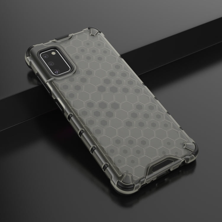 For Galaxy A41 Shockproof Honeycomb PC + TPU Protective Case