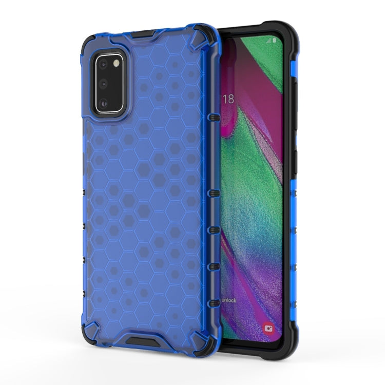 For Galaxy A41 Shockproof Honeycomb PC + TPU Protective Case