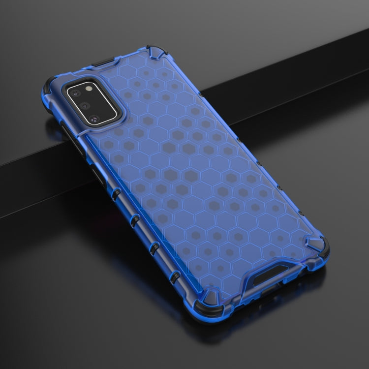 For Galaxy A41 Shockproof Honeycomb PC + TPU Protective Case