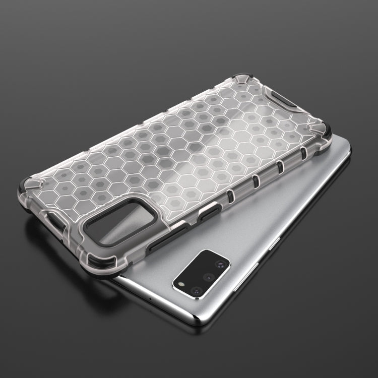 For Galaxy A41 Shockproof Honeycomb PC + TPU Protective Case