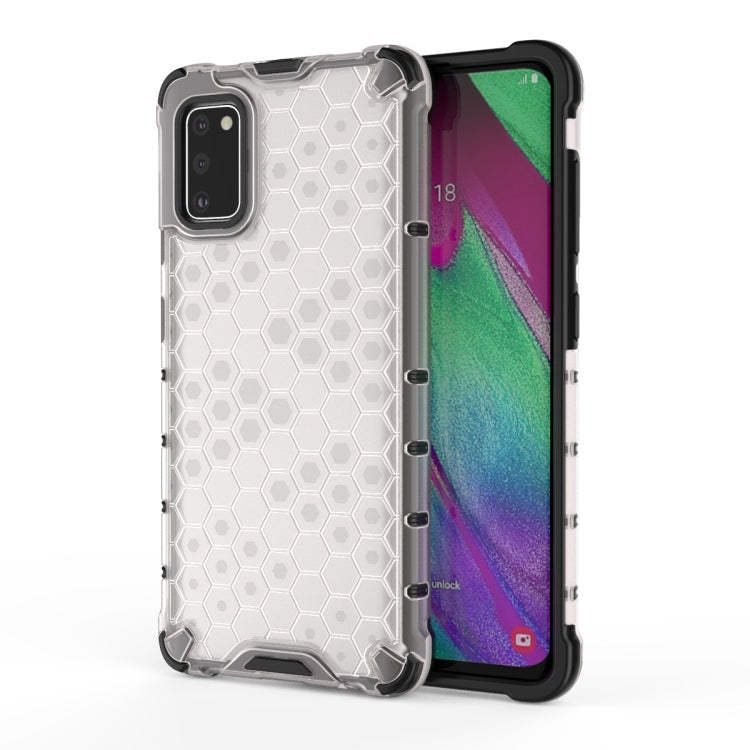 For Galaxy A41 Shockproof Honeycomb PC + TPU Protective Case