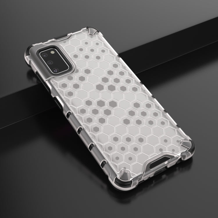 For Galaxy A41 Shockproof Honeycomb PC + TPU Protective Case