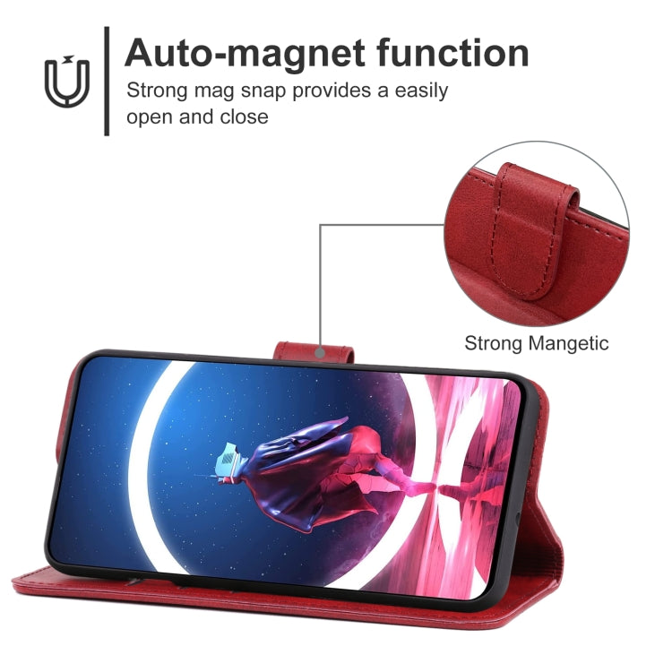 For ZTE Nubia Red Magic 7S Pro Leather Phone Case