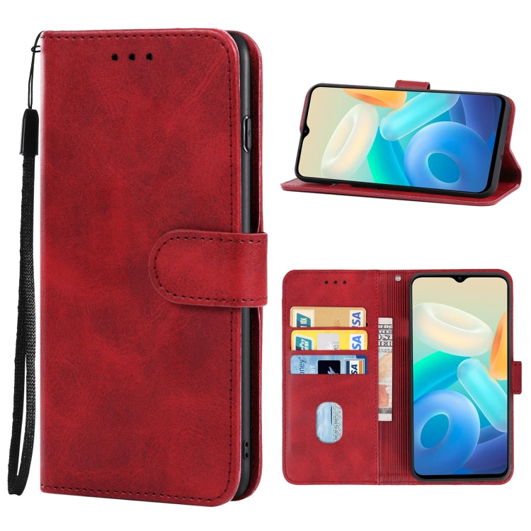 For vivo Y77 Leather Phone Case