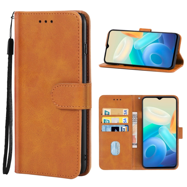 For vivo Y77 Leather Phone Case