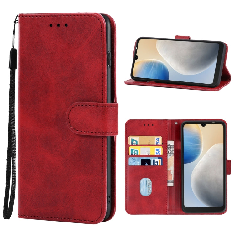 For Tecno Pop 6 Leather Phone Case