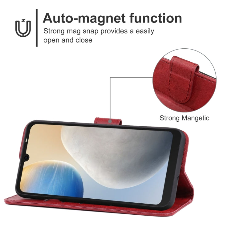 For Tecno Pop 6 Leather Phone Case