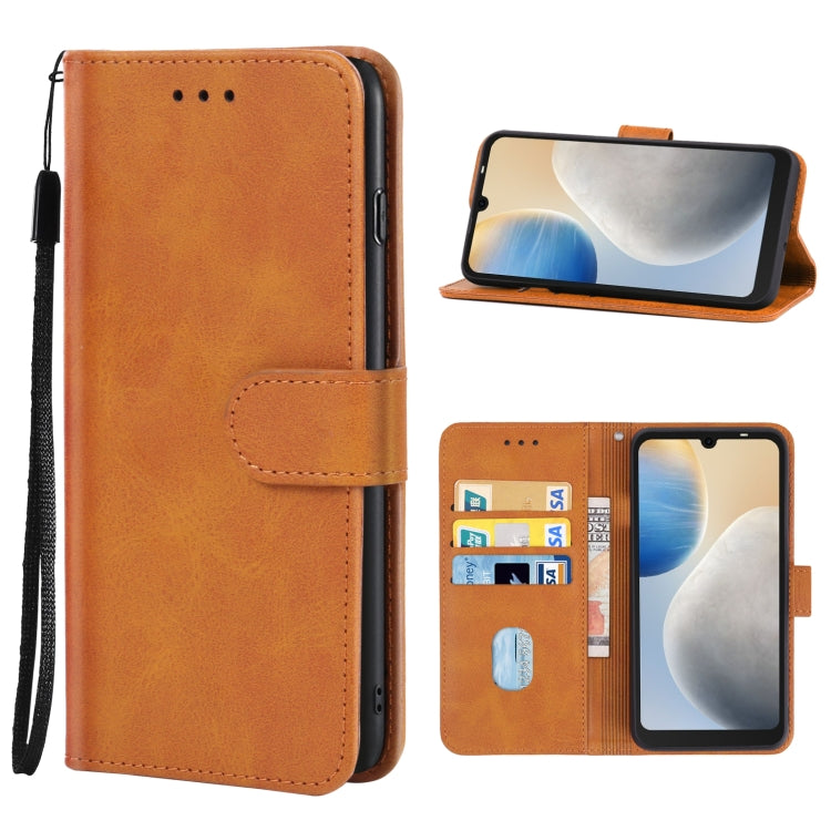 For Tecno Pop 6 Leather Phone Case