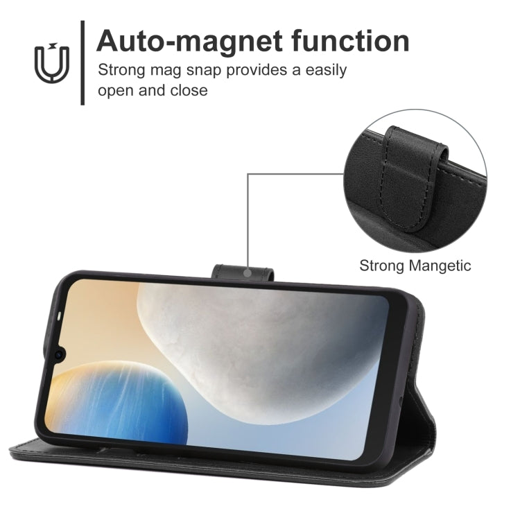 For Tecno Pop 6 Leather Phone Case