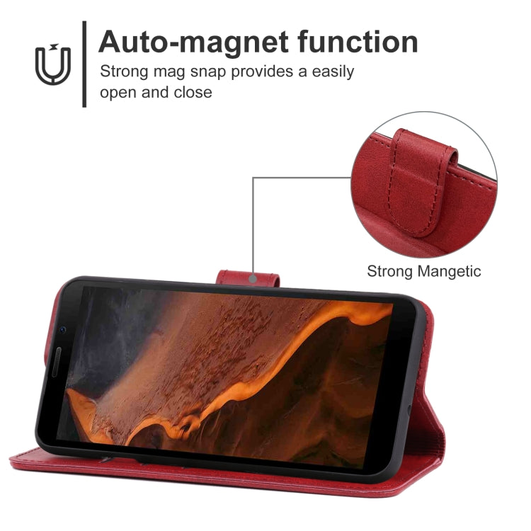For Doogee S61 Pro Leather Phone Case