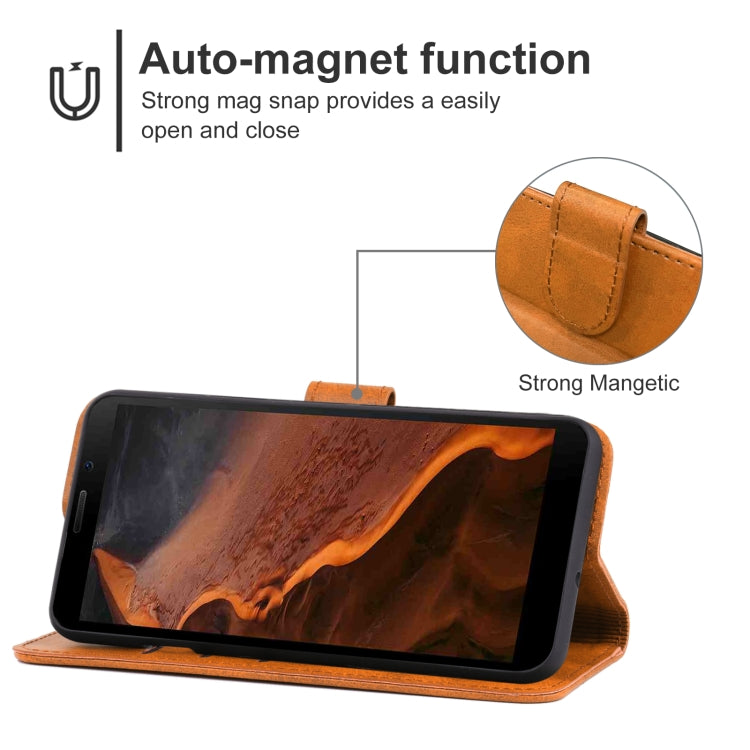 For Doogee S61/S61 Pro Leather Phone Case