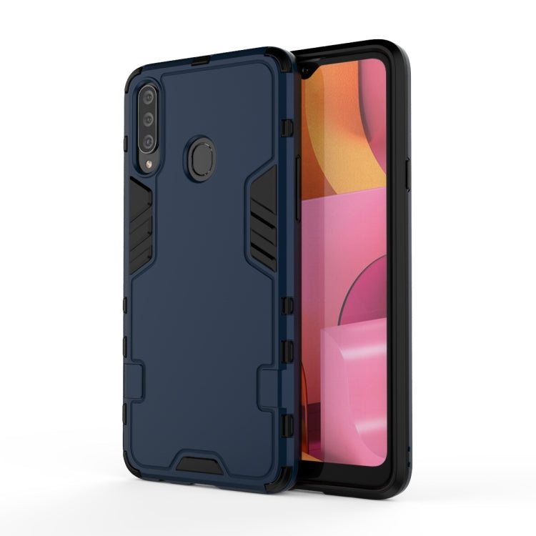 For Galaxy A20s 3 in 1 Full Coverage Shockproof PC + TPU Protective Case