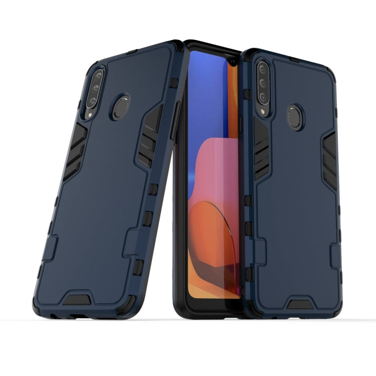 For Galaxy A20s 3 in 1 Full Coverage Shockproof PC + TPU Protective Case