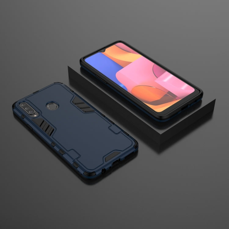 For Galaxy A20s 3 in 1 Full Coverage Shockproof PC + TPU Protective Case