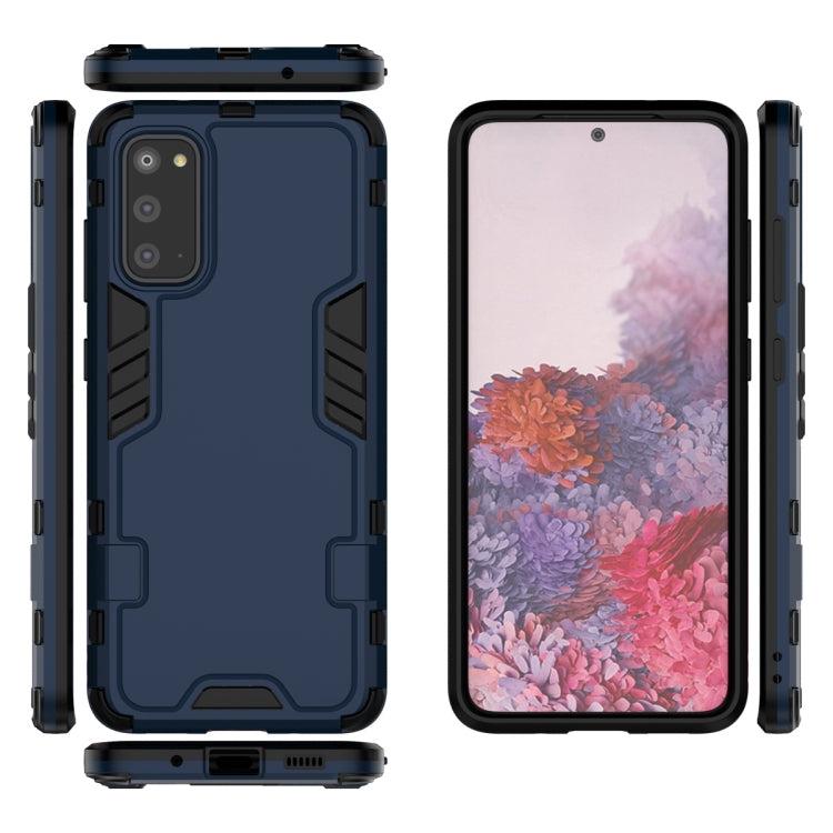 For Galaxy S20 3 in 1 Full Coverage Shockproof PC + TPU Protective Case