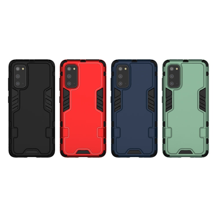 For Galaxy S20 3 in 1 Full Coverage Shockproof PC + TPU Protective Case