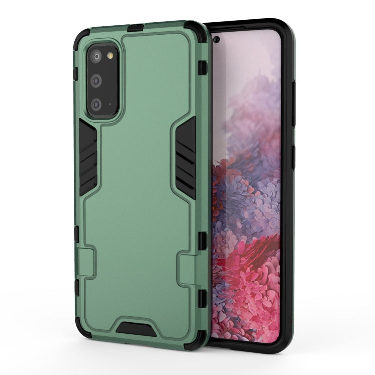 For Galaxy S20 3 in 1 Full Coverage Shockproof PC + TPU Protective Case