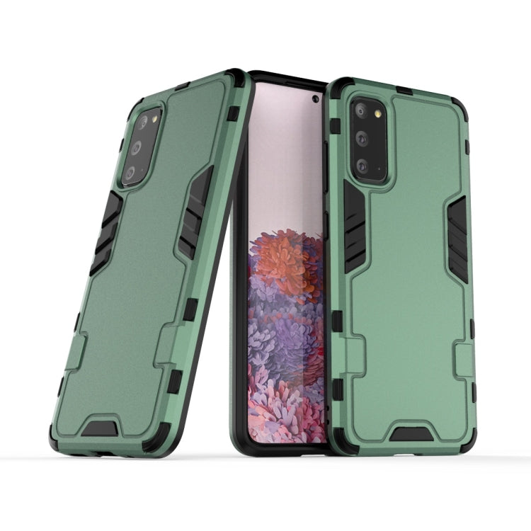 For Galaxy S20 3 in 1 Full Coverage Shockproof PC + TPU Protective Case