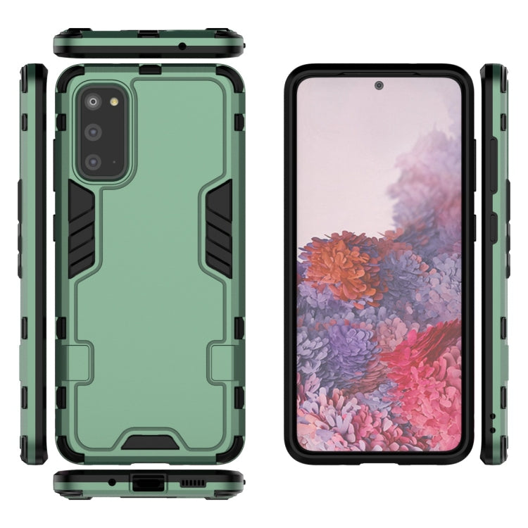 For Galaxy S20 3 in 1 Full Coverage Shockproof PC + TPU Protective Case