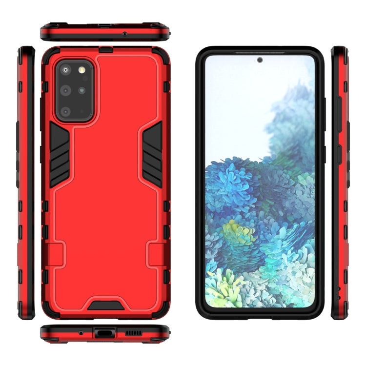 For Galaxy S20+ 3 in 1 Full Coverage Shockproof PC + TPU Protective Case