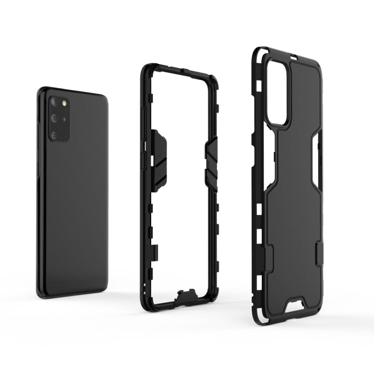For Galaxy S20+ 3 in 1 Full Coverage Shockproof PC + TPU Protective Case