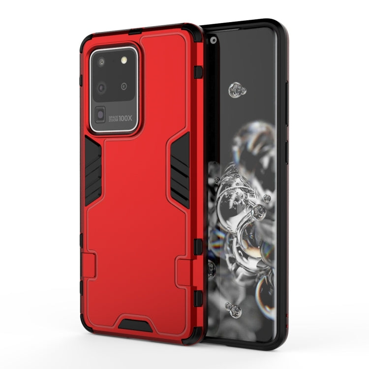 For Galaxy S20 Ultra 3 in 1 Full Coverage Shockproof PC + TPU Protective Case