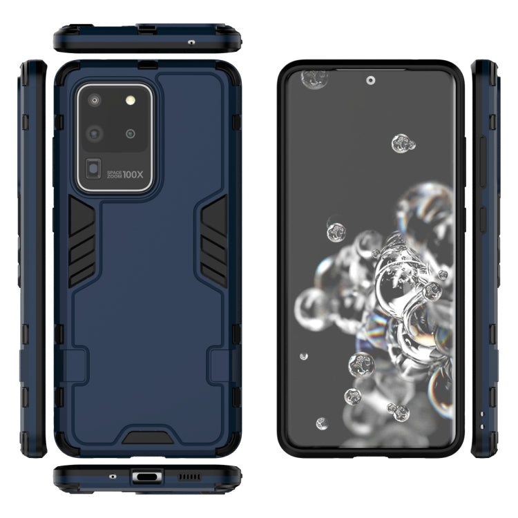 For Galaxy S20 Ultra 3 in 1 Full Coverage Shockproof PC + TPU Protective Case