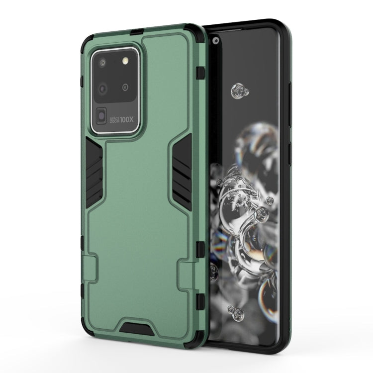 For Galaxy S20 Ultra 3 in 1 Full Coverage Shockproof PC + TPU Protective Case