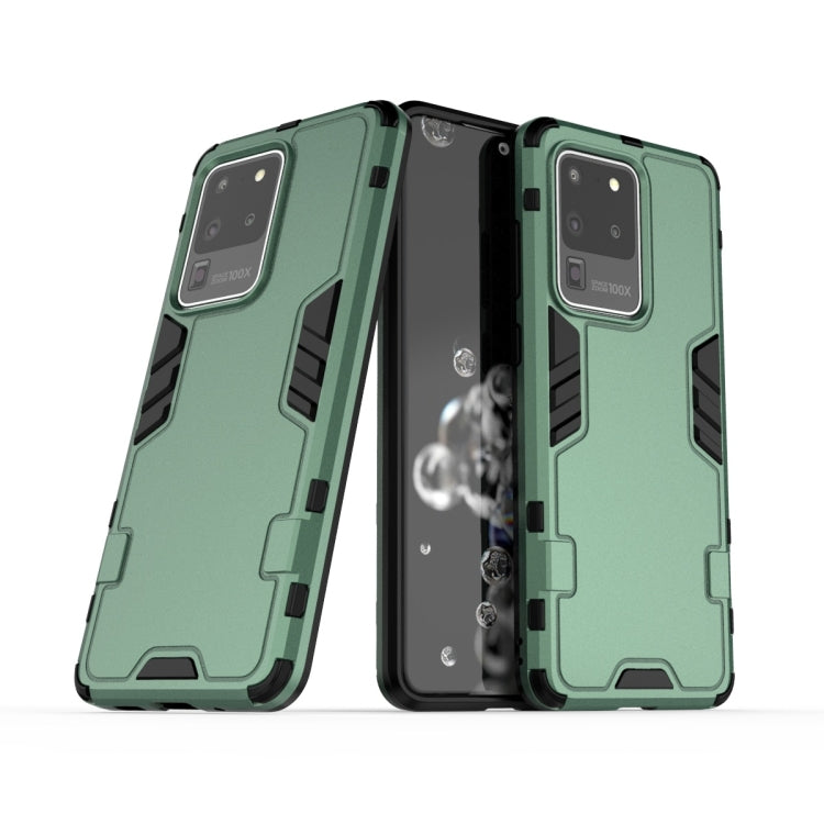 For Galaxy S20 Ultra 3 in 1 Full Coverage Shockproof PC + TPU Protective Case