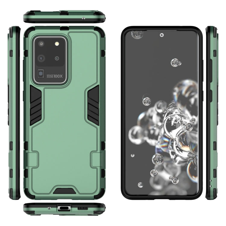 For Galaxy S20 Ultra 3 in 1 Full Coverage Shockproof PC + TPU Protective Case