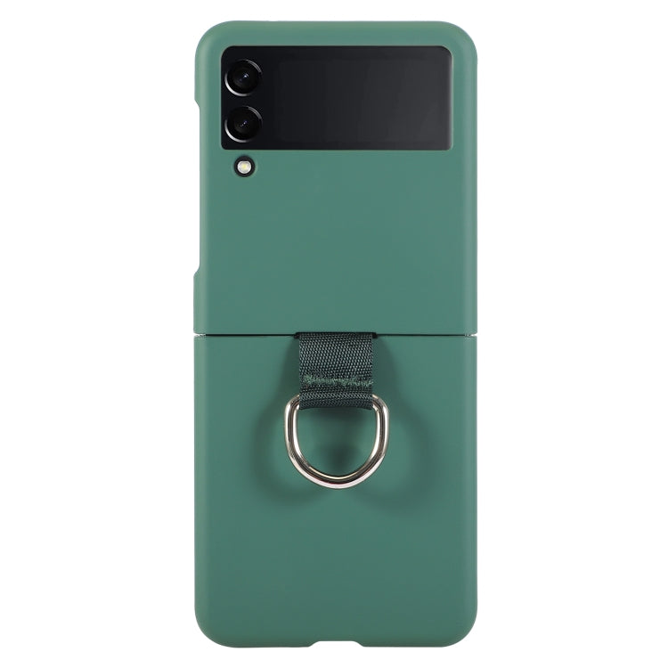 For Samsung Galaxy Z Flip3 5G Macaron Color Silicone Soft Phone Case