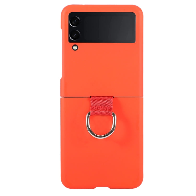 For Samsung Galaxy Z Flip3 5G Macaron Color Silicone Soft Phone Case