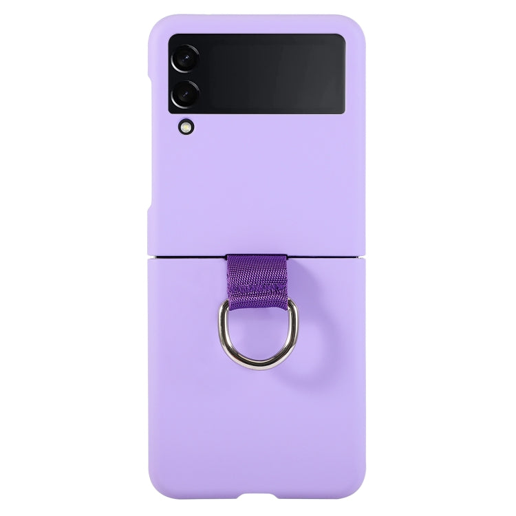 For Samsung Galaxy Z Flip3 5G Macaron Color Silicone Soft Phone Case