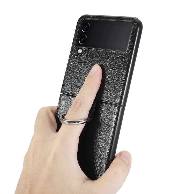 For Samsung Galaxy Z Flip3 5G Leather Shockproof Phone Case