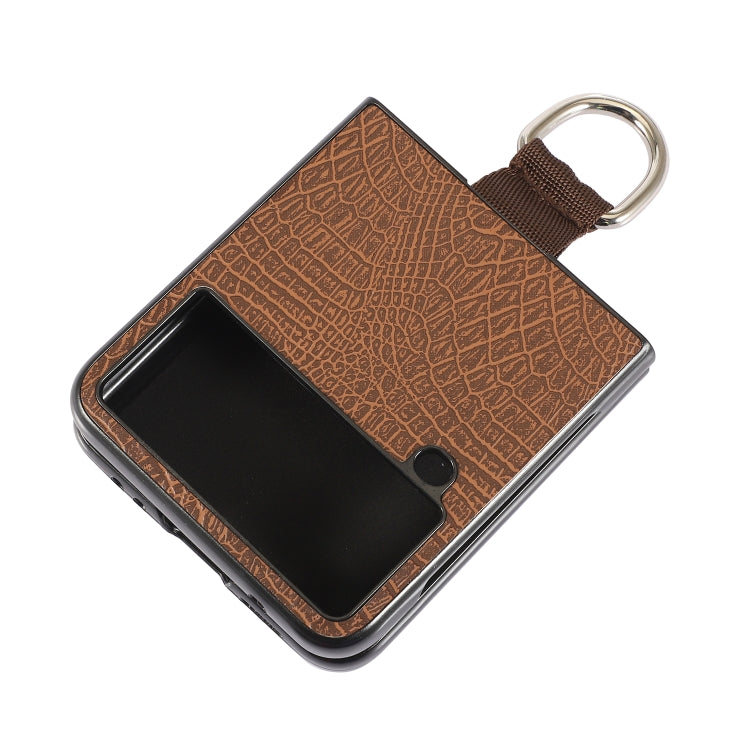 For Samsung Galaxy Z Flip3 5G Leather Shockproof Phone Case