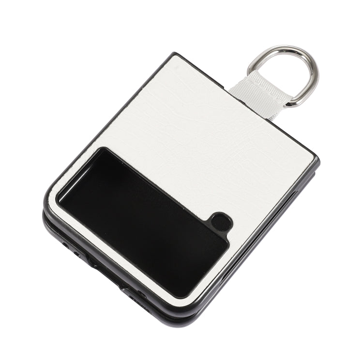 For Samsung Galaxy Z Flip4 Leather Shockproof Phone Case