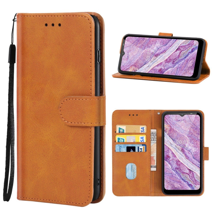 For Nokia C10 Leather Phone Case