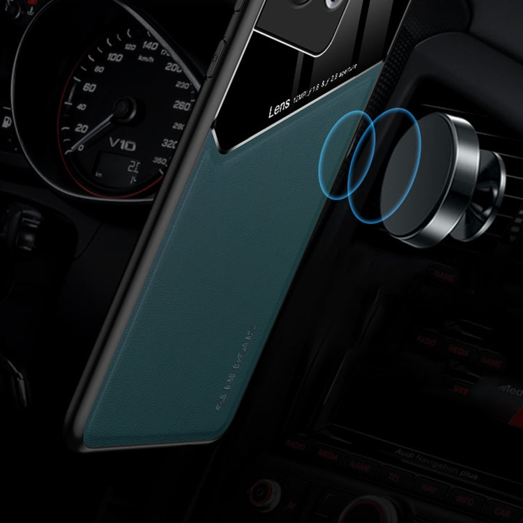 For OPPO Reno8 Pro+ All-inclusive Leather + Organic Glass Phone Case