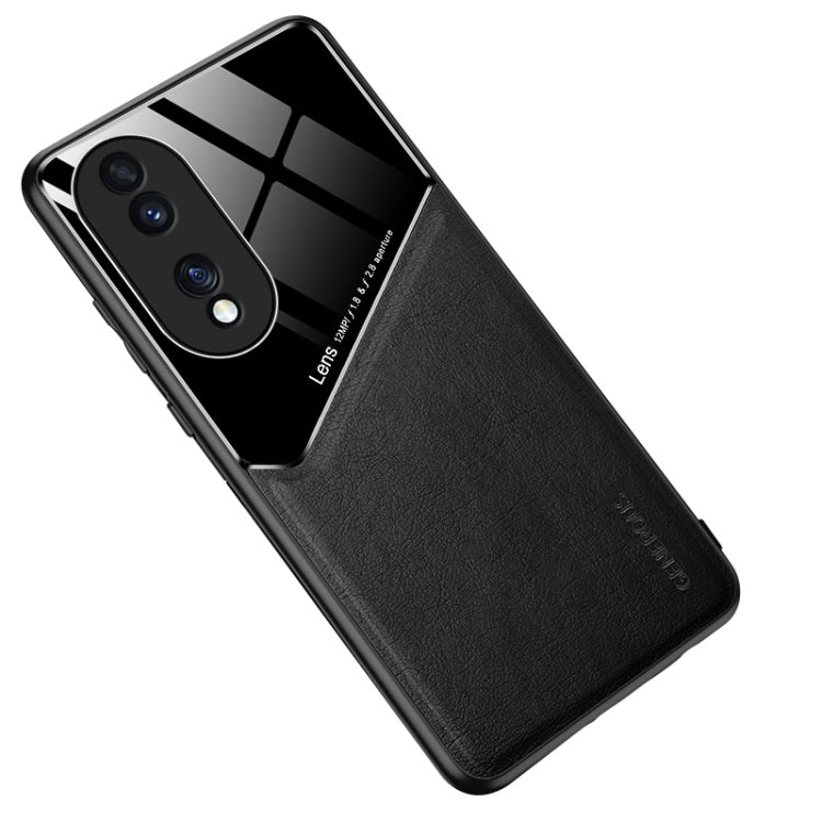 For Honor 70/70 Pro All-inclusive Leather + Organic Glass Phone Case
