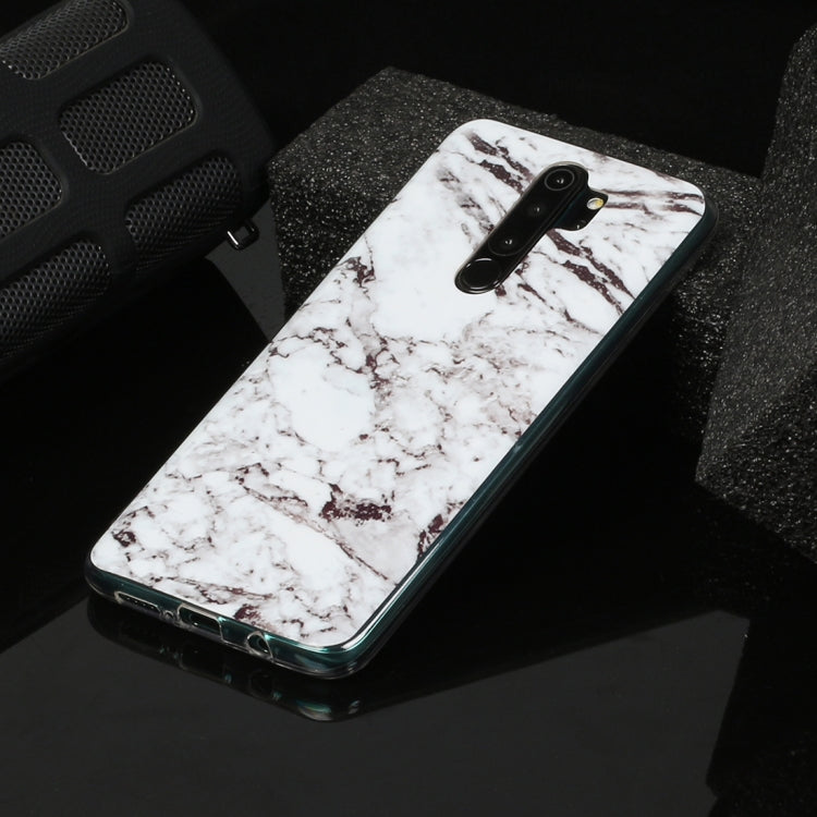 For Xiaomi Redmi Note 8 Pro Marble Pattern Soft TPU Protective Case