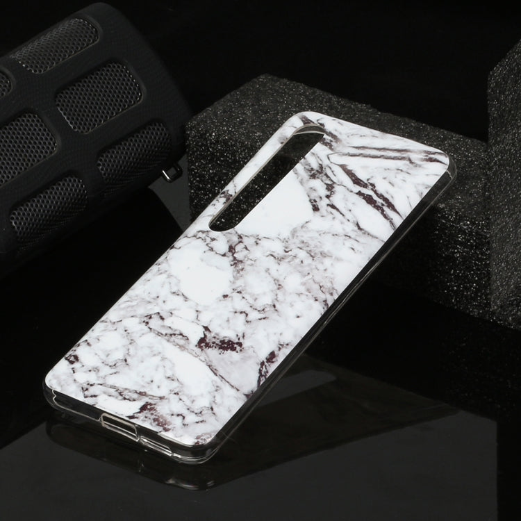 For Xiaomi Mi 10 Marble Pattern Soft TPU Protective Case