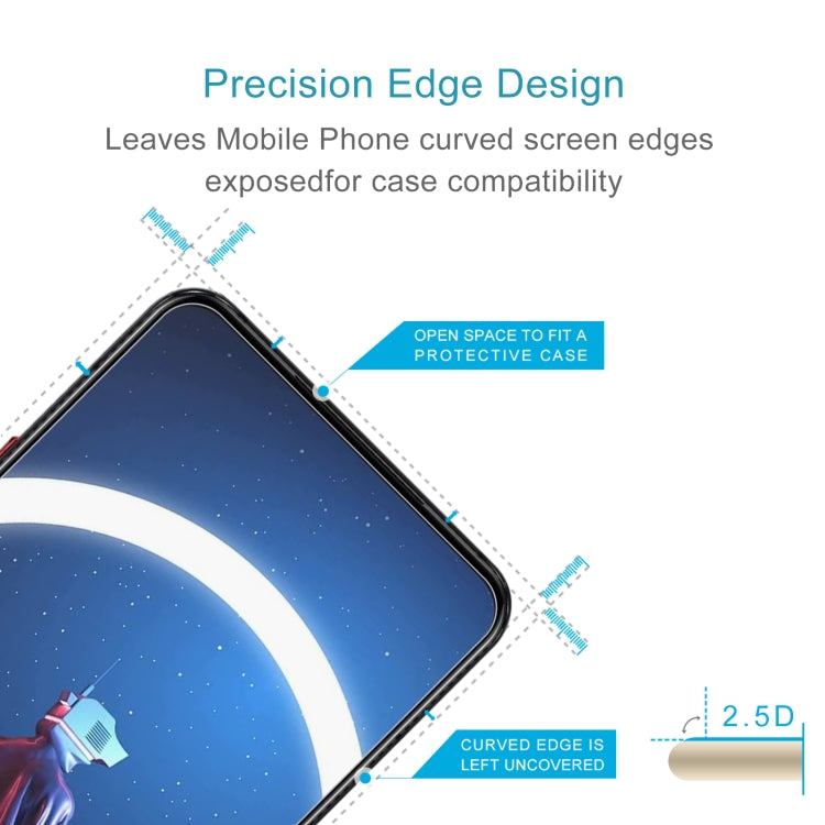 10 PCS 0.26mm 9H 2.5D Tempered Glass Film For ZTE nubia Red Magic 7S Pro