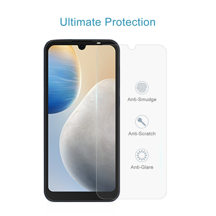 10 PCS 0.26mm 9H 2.5D Tempered Glass Film For TECNO Pop 6