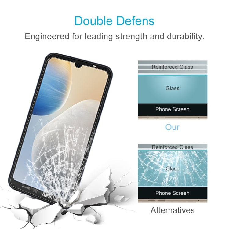 10 PCS 0.26mm 9H 2.5D Tempered Glass Film For TECNO Pop 6