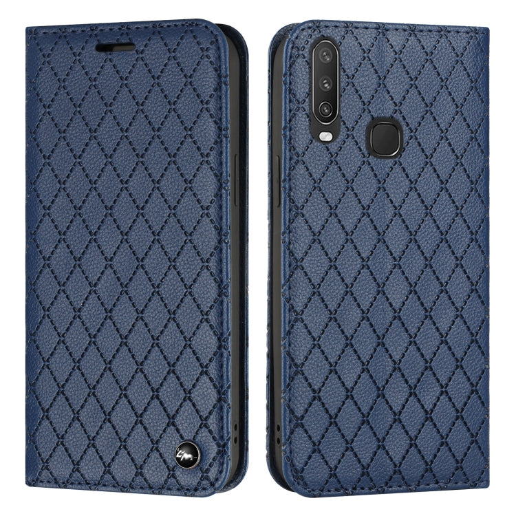 For vivo Y12 / Y15 / Y17 / Y11 S11 RFID Diamond Lattice Flip Leather Phone Case