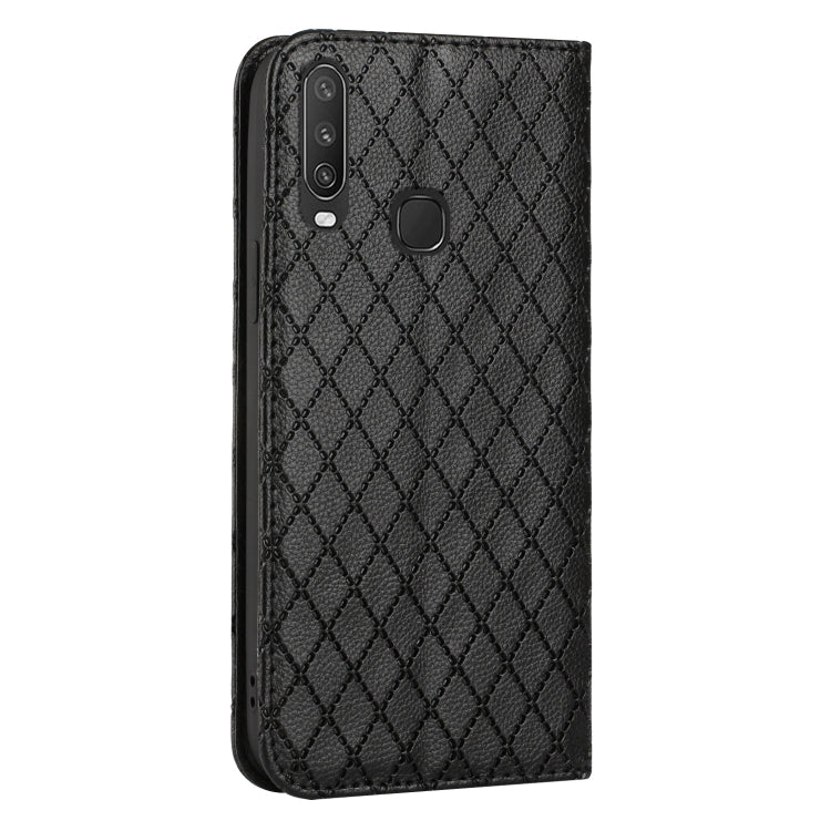 For vivo Y12 / Y15 / Y17 / Y11 S11 RFID Diamond Lattice Flip Leather Phone Case