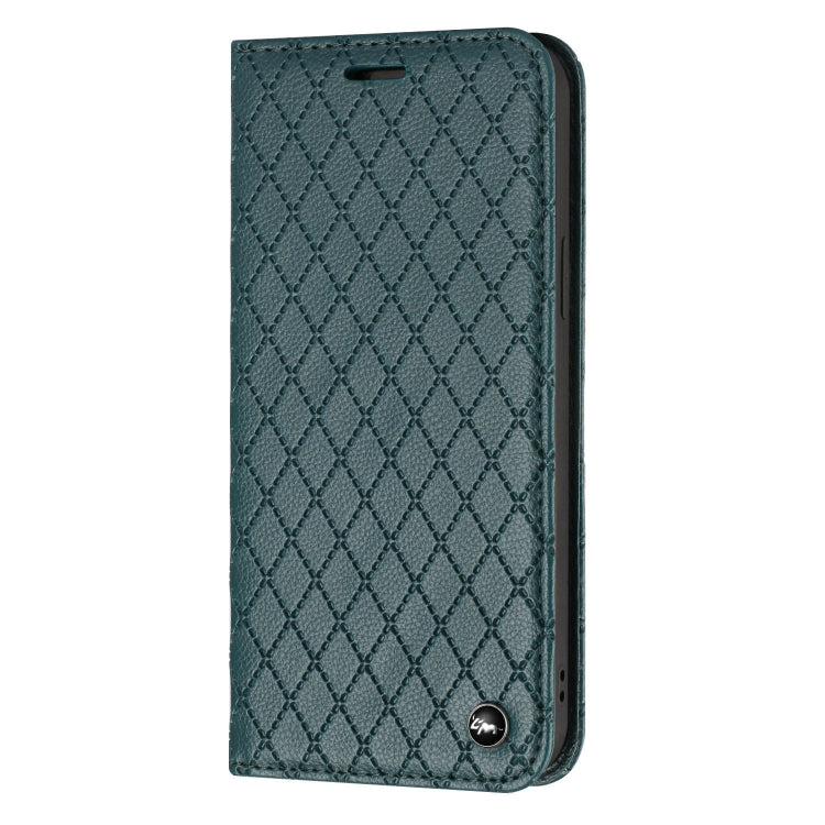 For Google Pixel 7 S11 RFID Diamond Lattice Flip Leather Phone Case