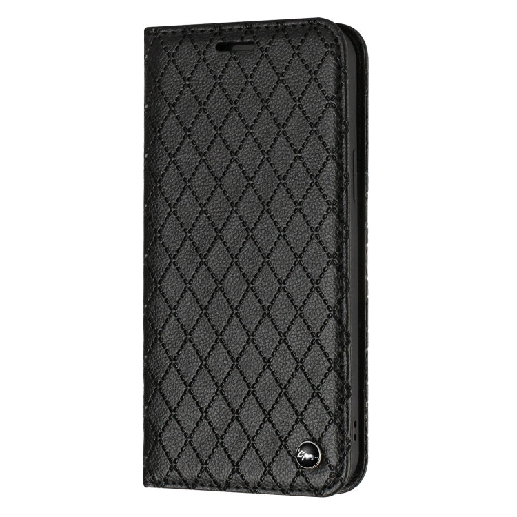 For Google Pixel 7 S11 RFID Diamond Lattice Flip Leather Phone Case